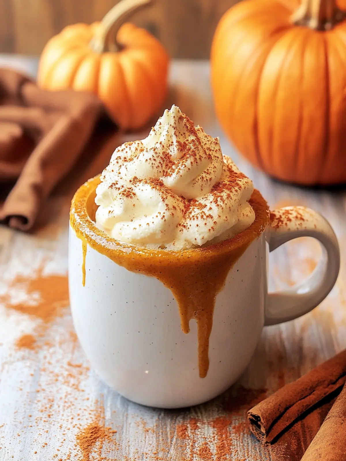 Indulgent Pumpkin Mug Cake: Easy Recipe & Creative Topping Ideas